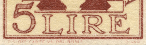 1949-biennale L. 5 - 1° tipo